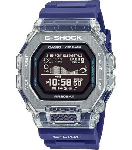 Amazon.co.jp: カシオ G-Shock GBX100S-1 G-Lide Gleaming Wave